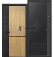9 см SMART 2  ДУБ МАДЕЙРА, ЯНТАРЬ Черное стекло