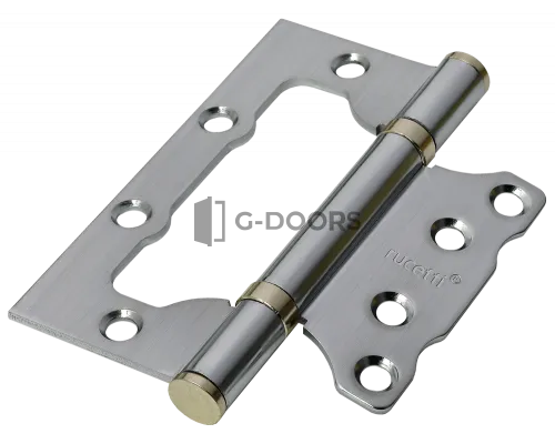 Петля-бабочка Rucetti RFH-100*75*2,5 SС матовый хром Петля-бабочка Rucetti RFH-100*75*2,5 SС матовый хром