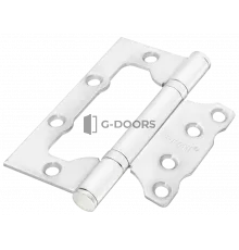 Петля-бабочка Rucetti RFH-100*75*2,5 W белый