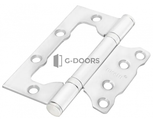 Петля-бабочка Rucetti RFH-100*75*2,5 W белый