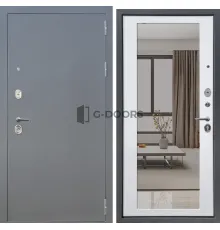 FD Аркан Букле графит - Velluto Bianco + Зеркало