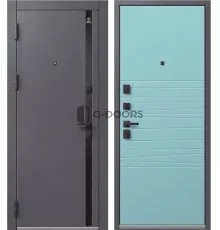LUX-5 Антрацит муар + Кашемир графит - Кашемир аква