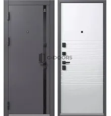 LUX-5 Антрацит муар + Кашемир графит - Кашемир белый