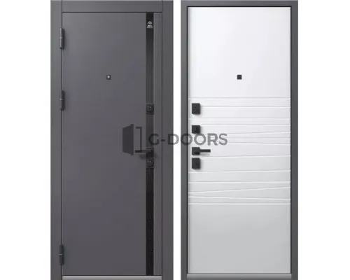 LUX-5 Антрацит муар + Кашемир графит - Кашемир белый LUX-5 Антрацит муар + Кашемир графит - Кашемир белый