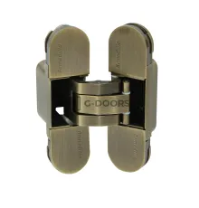 Петля Armadillo (Армадилло) скрытой установки U3D2000.TG AB бронза