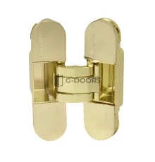 Петля Armadillo (Армадилло) скрытой установки U3D2000.TG GP золото