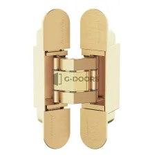 Петля Armadillo (Армадилло) скрытой установки U3D3000.VPG FSG флор. золото TECH