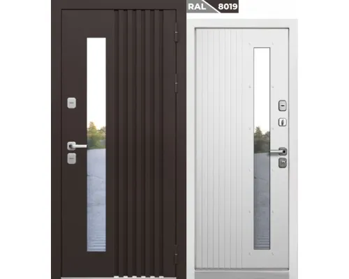 Luxor Termo Рейка СТЕКЛОПАКЕТ RAL 8019 - Эмалит белый 