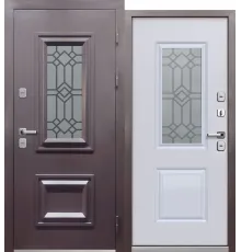 Термо 3 шоколад фигурная ковка - Эмалит белый