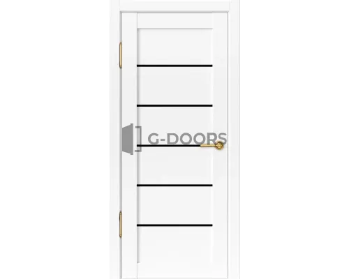 5104 Белый ПВХ, черный лакобель