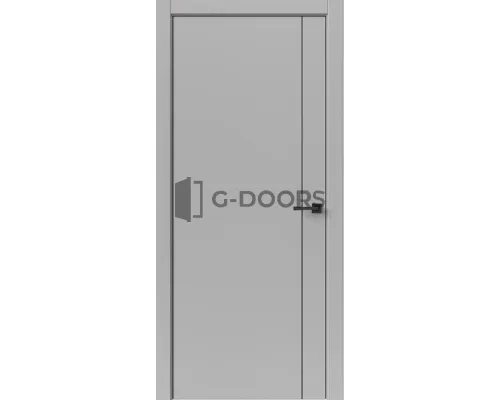 Лайн 1 вертикаль Лофт светлый, чёрная АВС кромка