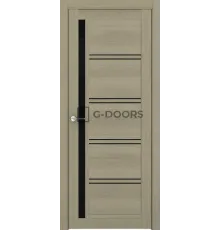 Модерн Дуб европейский, черный лакобель