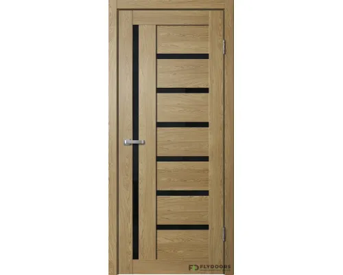 Barn 4 черное стекло Дуб европейский