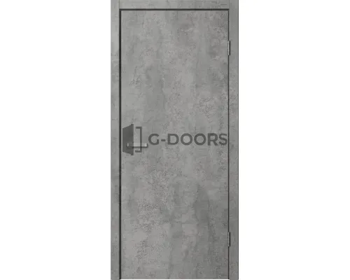  ПГ-О Полотно гладкое ЧЕРНАЯ кромка Цемент темный