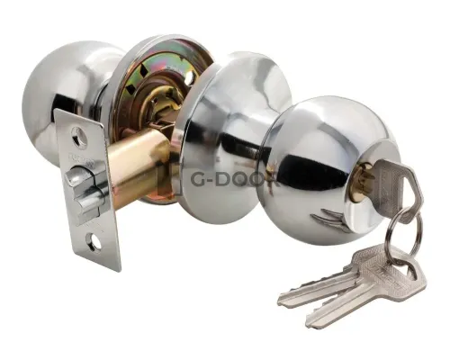 Ручка-шар HK-01 L PC полированный хром КЛЮЧ-ФИКСАТОР