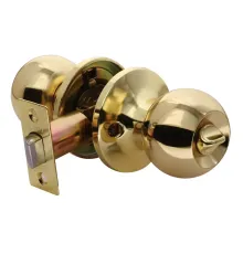 Ручка-шар HK-01 WC PG золото ФИКСАТОР завертка