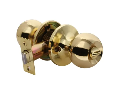 Ручка-шар HK-01 WC PG золото ФИКСАТОР завертка