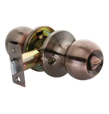 Ручка-шар HK-01 WC AC античная медь ФИКСАТОР завертка