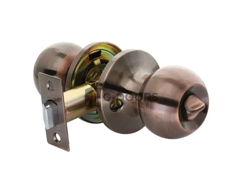 Ручка-шар HK-01 WC AC античная медь ФИКСАТОР завертка