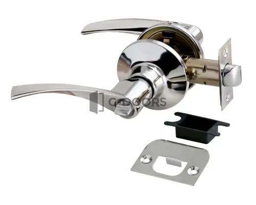 HK-02 WC PC полированный хром с фиксатором (Ручка нажимная, комплект с механизмом)