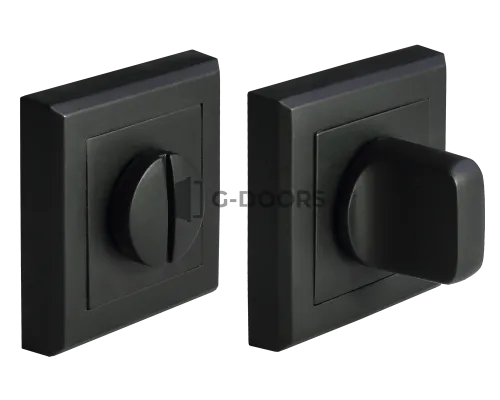 Завертка сантехническая Morelli MH-WC-S BL с квадратной накладкой