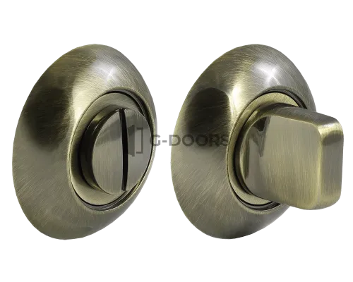 Завертка сантехническая Morelli MH-WC AB с круглой накладкой