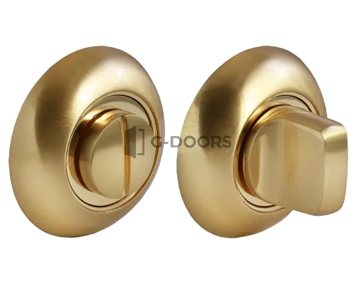 Завертка сантехническая Morelli MH-WC GP с круглой накладкой