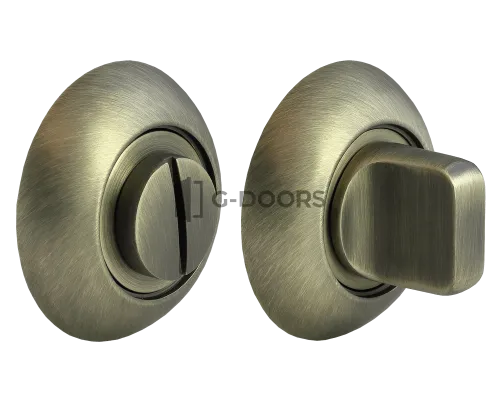 Завертка сантехническая Morelli MH-WC MAB с круглой накладкой