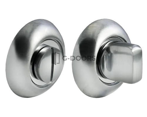 Завертка сантехническая Morelli MH-WC SC/CP с круглой накладкой