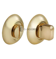 Завертка сантехническая Morelli MH-WC SG/GP с круглой накладкой