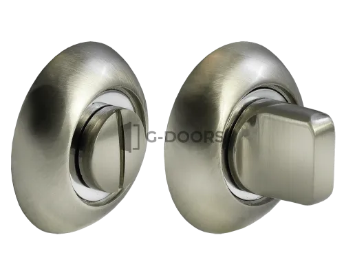 Завертка сантехническая Morelli MH-WC SN/CP с круглой накладкой