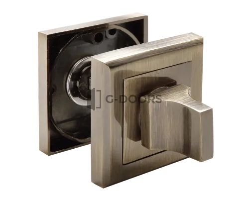 Завертка Квадратная Rucetti RAP WC-S AB (античная бронза)