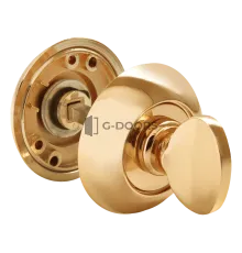 Завертка круглая Rucetti RAP WC PG матовое золото