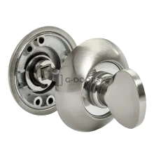 Завертка круглая Rucetti RAP WC SN/CP белый никель/полированный хром