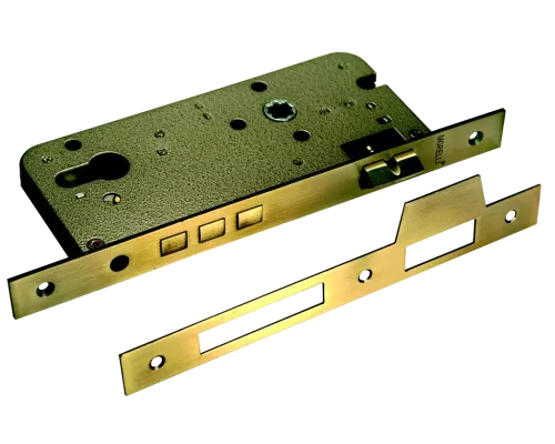 Замок с тремя ригелеми под ключевой цилиндр MORELLI L03