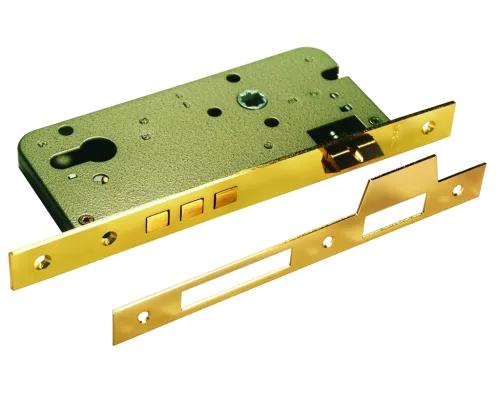 Замок с тремя ригелеми под ключевой цилиндр MORELLI L03