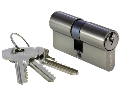 Ключевой цилиндр morelli ключ/ключ (60 мм) 60C