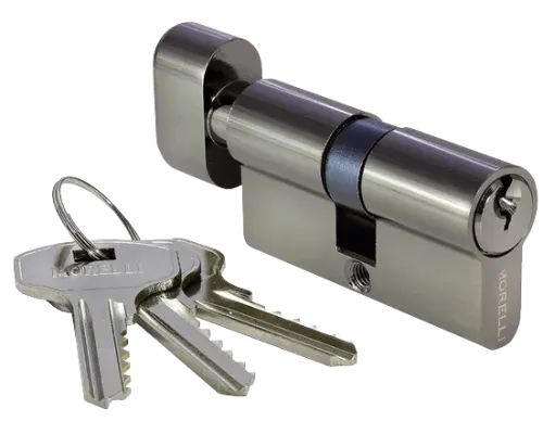 Ключевой цилиндр MORELLI с заверткой (60 мм) 60CK