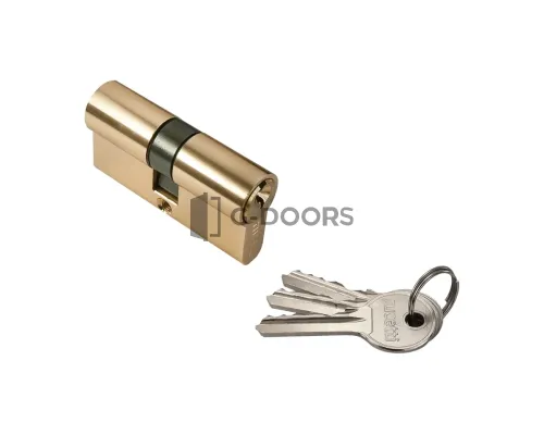 Ключевой цилиндр Rucetti ключ/ключ (60 мм) R60C PG золото