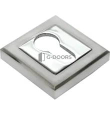 Rucetti RAP KH-S SN/CP (белый никель/полированный хром) накладка на ключевой цилиндр