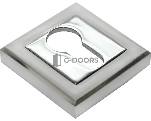 Rucetti RAP KH-S SN/CP (белый никель/полированный хром) накладка на ключевой цилиндр