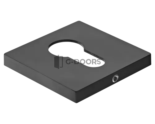 RAP KH SLIM-S BL квадратная накладка на ключевой цилиндр Rucetti