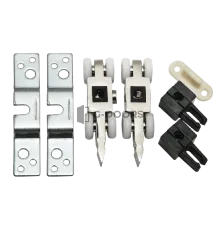 Комплект роликов 4-колесный для раздвижной двери до 40 кг.