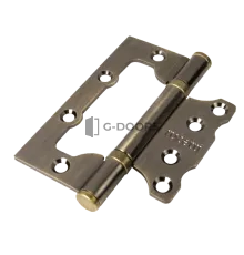 Петля-бабочка Rucetti RFH-100*75*2,5 AB античная бронза