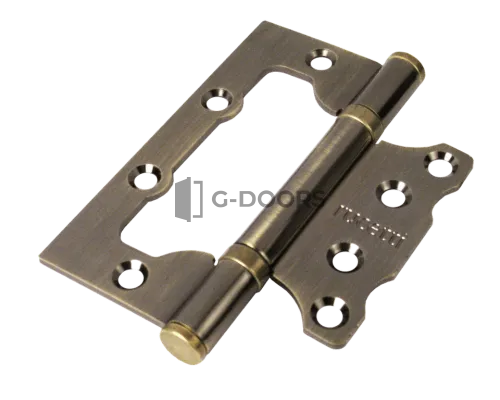 Петля-бабочка Rucetti RFH-100*75*2,5 AB античная бронза