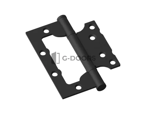 Петля дверная с 2 подшипниками ADDEN BAU. 100X75X2.5 BUT BLACK