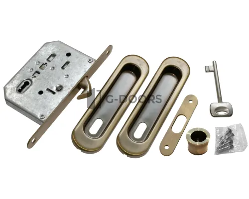 MHS150 L, комплект для раздвижных дверей с ключом