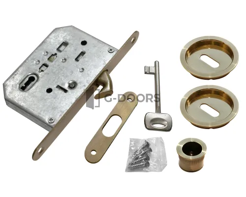MHS-1 L SC, комплект для раздвижных дверей с ключом