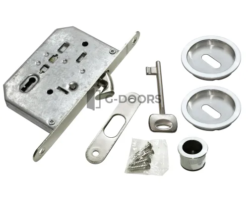 MHS-1 L SC, комплект для раздвижных дверей с ключом