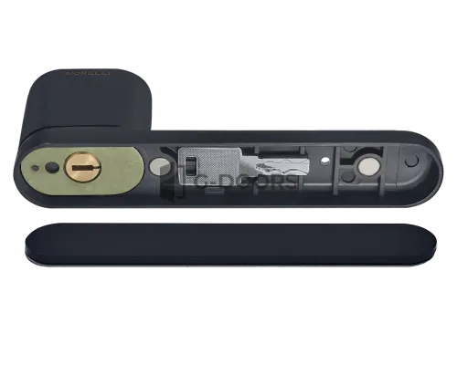 MARACANA MH-62-R50 BL На скрытой круглой розетке, с фиксатором. Цвет - черный